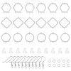 DIY 304 Stainless Steel Chandelier Earring Making Kits DIY-UN0002-07-1