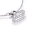 304 Stainless Steel Jewelry Sets SJEW-H144-10-5
