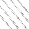 Aluminium Curb Chains X-CHA-T001-22S-4