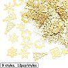 Brass Glitter Manicure Nail Art Decoration MRMJ-OC0001-32G-2