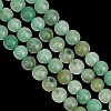 GOMAKERER 2 Strands Natural Green Aventurine Beads Strands G-GO0001-29A-4