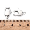 Brass Lobster Claw Clasps X-KK-H513-01A-P-3