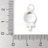 S925 Sterling Silver Pendant LS-STER-H115-05D-S01-3