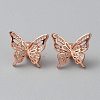 Brass Micro Pave Cubic Zirconia Pendants KK-WH0062-152RG-1