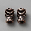 Brass EDC European Beads KK-WH0081-63R-1
