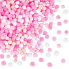 400Pcs 4 Colors DIY Doll Craft Pom Pom Yarn Pom Pom Balls AJEW-SC0003-14-1
