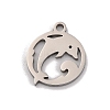 Non-Tarnish 201 Stainless Steel Charms STAS-U016-06P-01-1