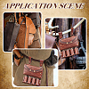 PU Imitation Leather Waist Belt Bag with 4 Cork Glass Bottles AJEW-WH0678-31B-5