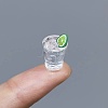 Resin Miniature Beer Cup Ornaments BOTT-PW0001-181B-2