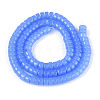 Imitation Jade Glass Beads Strands GLAA-N027-3x6mm-03-2