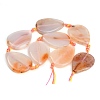 Natural Banded Agate/Striped Agate Beads Strands GG-CBAE0EB-01A-04-3