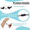 24Pcs Word Printed Paper Bracelet Display Cards BJEW-FG0001-05A-3