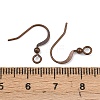 Brass French Earring Hooks X-KK-Q369-RC-3
