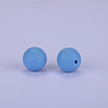 Round Silicone Focal Beads SI-JX0046A-96-5