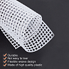 DIY Rectangle Plastic Mesh Sheet Sets DIY-WH0301-10-5