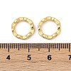 Brass Clear Cubic Zirconia Bead Frame LS-KK-D375-33G-01-3