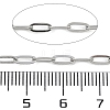 Non-Tarnish 304 Stainless Steel Link Chains CHS-A013-08P-2