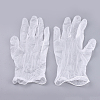 Disposable PVC Safety Gloves AJEW-TAC0019-34-1