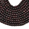 Natural Garnet Bead Strands G-A036-B-2