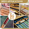 1Set Wood Knitting Looms Shuttles Set WOOD-BC0001-38D-5