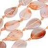Natural Banded Agate/Striped Agate Beads Strands GG-CBAE0EB-01A-04-2