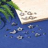16Pcs 4 Styles 304 Stainless Steel Stud Earring Findings STAS-FS0001-85P-10
