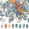 80Pcs 8 Colors Transparent Electroplate Glass Beads EGLA-HS0001-03-1