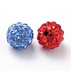 Polymer Clay Rhinestone Beads RB-H258-HD8mm-M-2