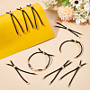 10Pcs 2 Colors Nylon Cords Bracelet Makings Fit for Connector Charms MAK-UN0001-69-2