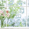 Waterproof PVC Colored Laser Stained Window Film Static Stickers DIY-WH0314-105-7