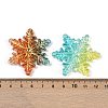 Two Tone Transparent Acrylic Chamdelier Component Links MACR-L007-18-3