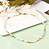 Love Beaded Necklace for Teen Girl Women X1-NJEW-TA00008-5