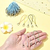 100Pcs Polyester Cord Mobile Straps MOBA-FS0001-02B-10