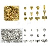 120Pcs 12 Styles Tibetan Style Alloy Tube Bails FIND-YW0007-32-2