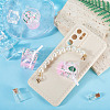 Transparent Resin Big Pendants RESI-TAC0019-04C-6
