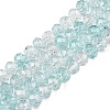 Transparent Glass Beads Strands GLAA-T023-10mm-A01-1