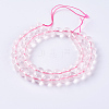 Natural Rose Quartz Beads Strands G-L470-32-8mm-2