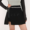 Alloy Crystal Rhinestone Horse Eye Link Waist Belly Chains for Women FS-WGBDEF7-01-2