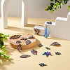 30Pcs 15 Style Rainbow Color Alloy Pendants FIND-BY0001-18-6