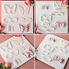 6 Sets 6 Styles Plastic Clay Pressed Molds AJEW-SC0004-09A-4