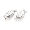 304 Stainless Steel Fish Charms X-STAS-T069-06P-2