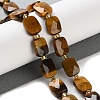 Natural Tiger Eye Beads Strands G-H061-A08-01-2