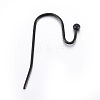 304 Stainless Steel Earring Hooks Ion Plating(IP) STAS-L211-14-B-2