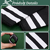 AHADERMAKER 4 Pairs 2 Colors Rectangle Polyester Pilot Epaulettes FIND-GA0003-89-3