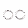 Non-Tarnish 304 Stainless Steel Closed Jump Rings STAS-F174-16P-1