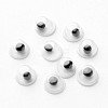 Wobbly Eye Plastic Cabochons X-KY-S002-4mm-1