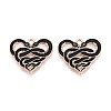 Halloween Theme Alloy and Enamel Pendants ENAM-T021-30F-02-1