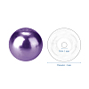 Pearlized Eco-Friendly Dyed Glass Pearl Round Bead HY-PH0002-15-B-4