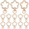 24Pcs Alloy Swivel Clasps FIND-SC0017-49A-1