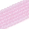Imitation Jade Glass Beads Strands GLAA-T028-3mm-11E-1